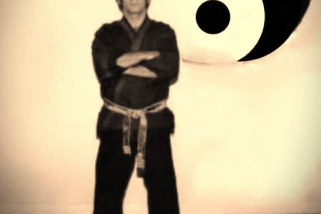 Bob Caruana in Shinboku dojo in the 1980s