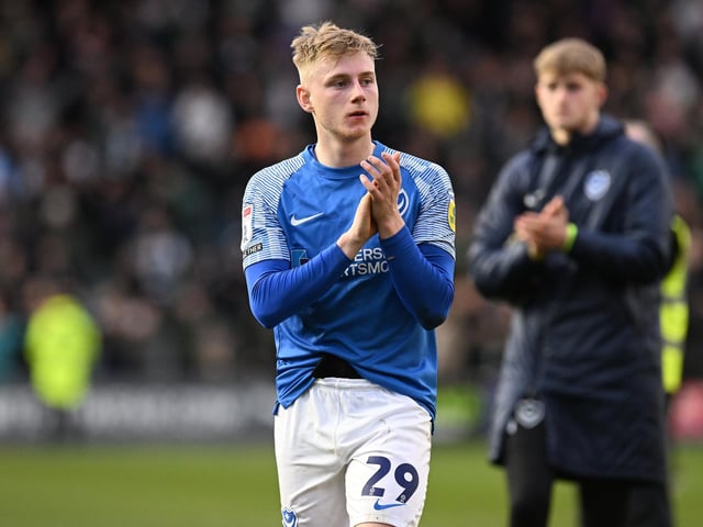 The January arrival has had a difficult start to his Pompey career, with a hamstring injury limiting his game time to 11 appearances. The 22-year-old has registered two assists for the Blues after a tough start to the season with Fleetwood. More is expected and more will be demanded next season.