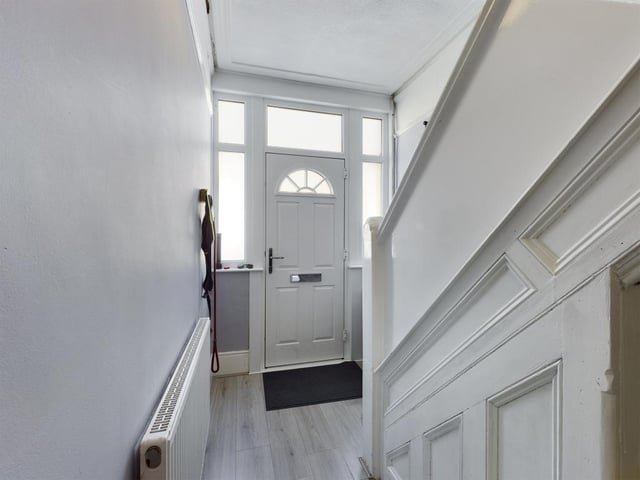 This three-bedroom home was on the market for £278,000.