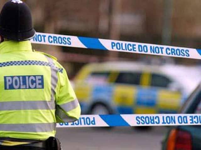 The body was found by officers investigating the fire