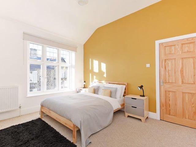 The front-facing bedroom is of a generous size and receives plenty of sunshine.