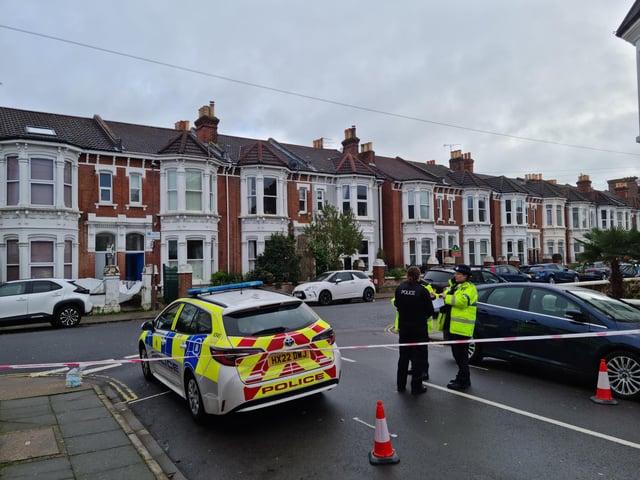 Murder probe in Somerstown after man, 38, dies. Police were at the scene of Playfair Road at the junction of St Andrews Road
