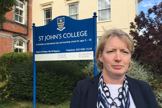 Mary Maguire, Head of St John's College