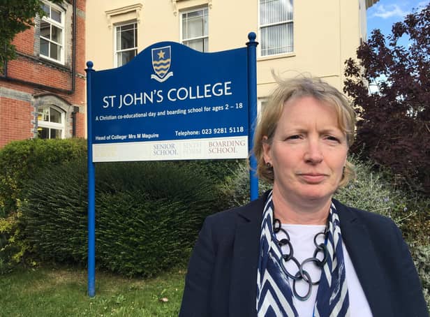 Mary Maguire, Head of St John's College