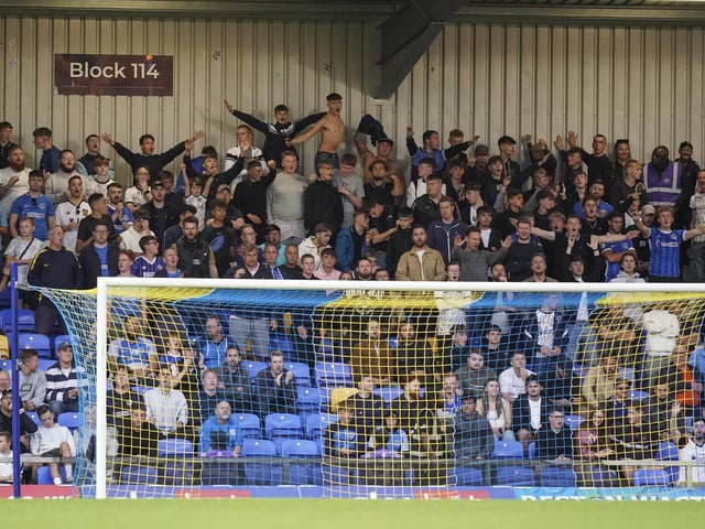 Pompey fans were out in force once again for the Blues' penultimate pre-season friendly of the summer at Plough Lane