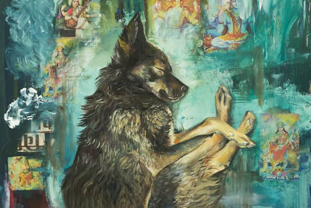 Indian Dog by Pollyana Doyle.