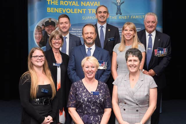 Members of the Royal Naval Benevolent Trust who have vowed it is 'business as usual' during the coronavirus crisis. Photo: Keith Woodland