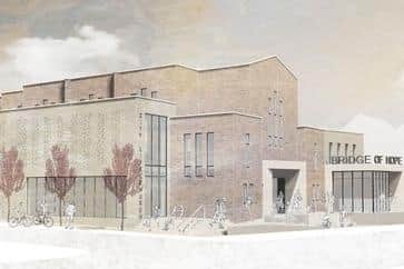 What the City Life Church in Tangier Road, Portsmouth, would have looked like if its extension plans were approved