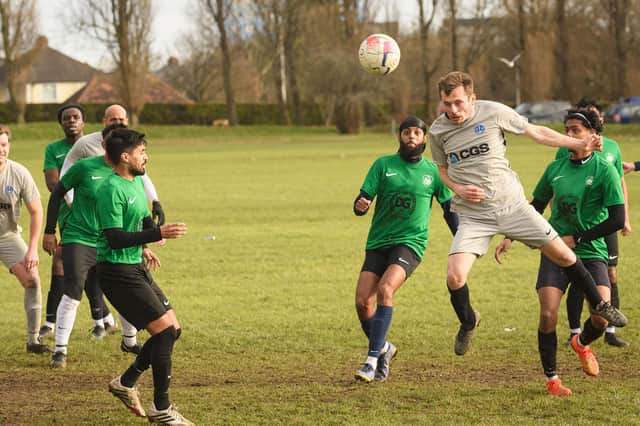 Mother Shipton (grey) v FFTP. Picture by Keith Woodland