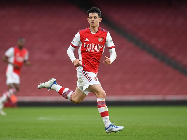 The central midfielder has already played and scored in Mikel Arteta's first team this season, but has primarily featured for the under-23s. As a result, he may be looking for a full time role in senior football next season. Picture: David Price/Arsenal FC via Getty Images
