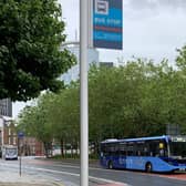 The new bus stop at Unicorn Lane. Picture by Portsmouth City Council