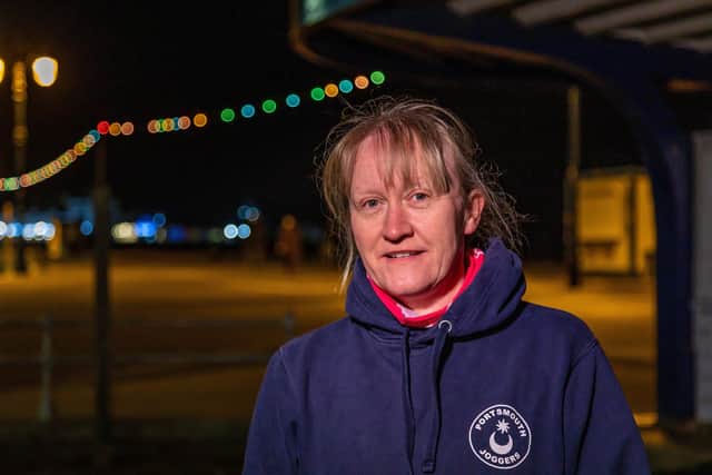 Lisa Fawcett, mental health ambassador for Portsmouth Joggers. Picture: Mike Cooter (210122)