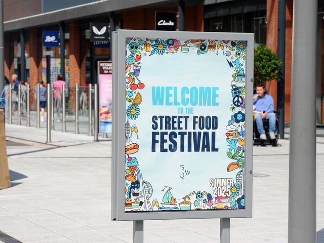 Gunwharf Quays is holding its Street Food Festival from Friday, August 1 to Sunday, August 3.  Picture: Sarah Standing (010825-1429)