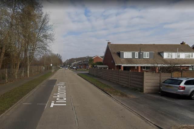 The 'suspicious' incident happened in Tichborne Way, Gosport. Picture: Google Street View.