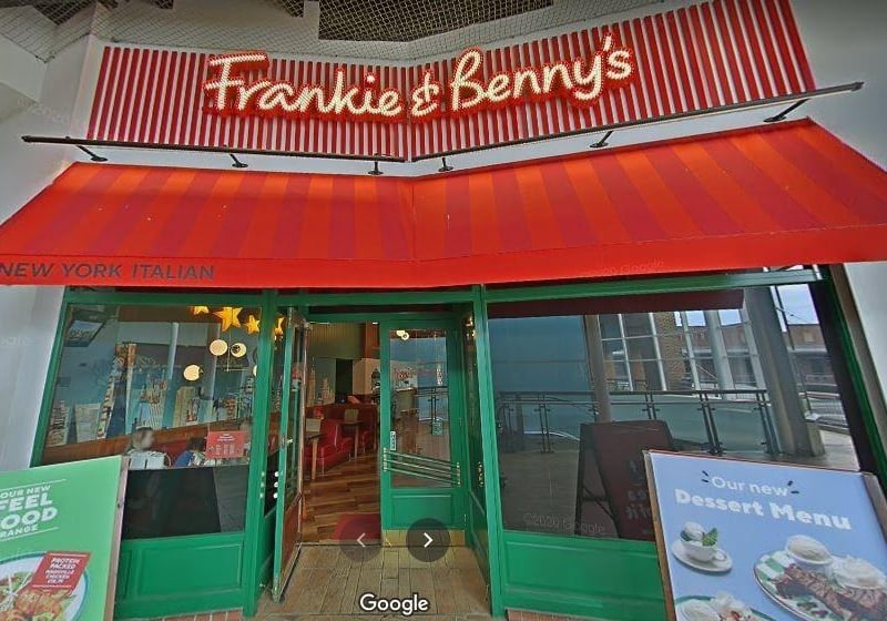 Frankie and Benny's in Gunwharf Quays. has a 3.8 rating based on 1,911 Google reviews Picture: Google Maps