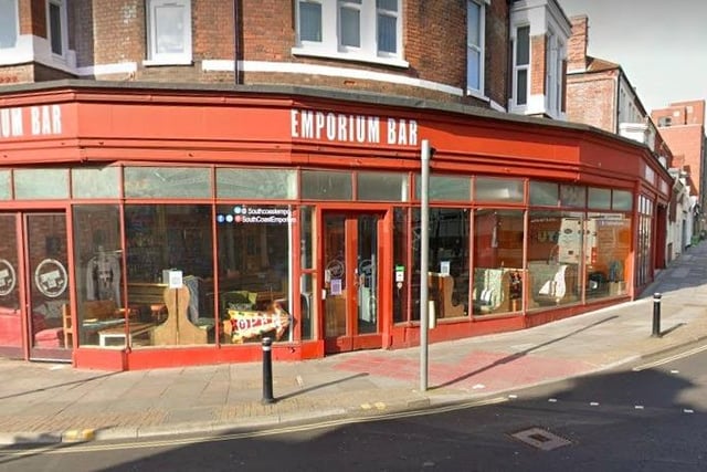 The Emporium Bar, on Elm Grove, has a quirky interior and trendy cocktails.