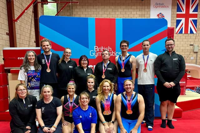 Portsmouth Gymnastics Centre's Adult Squad at the British Adult Championships