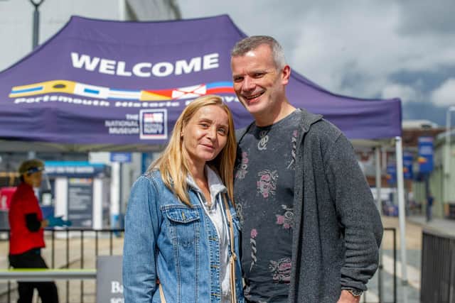 Emma Lapping and Chris Bevan. Picture: Habibur Rahman