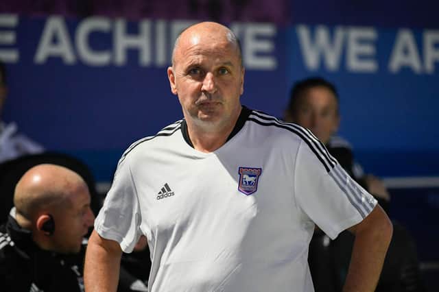Former Pompey boss Paul Cook saw his Ipswich Town side thrash Pompey last night.