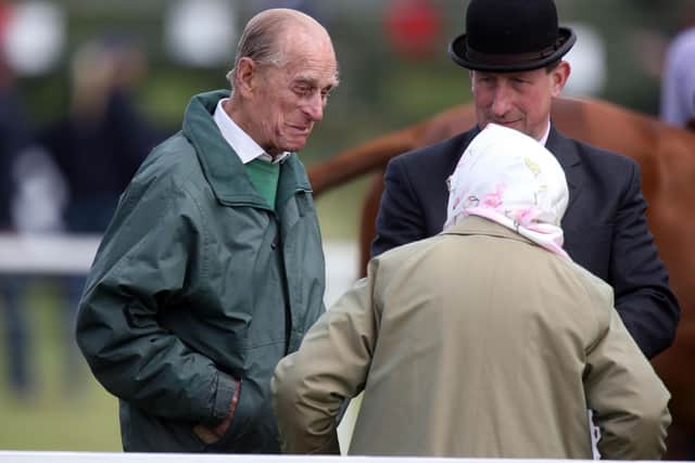The Duke of Edinburgh and Queen Elizabeth II. Picture: Steve Parsons/PA Wire