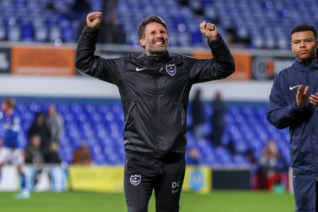 Danny Cowley's mid-game tactical switch helped Pompey complete a 2-0 win at Ipswich in the Papa John's Trophy. Picture: Simon Davies/ProSportsImages