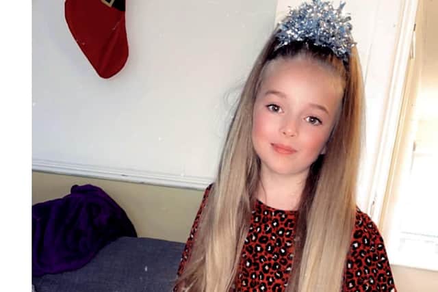 Caption: Dotty Hiscutt will cut 'rapunzel-like' hair for charity
Picture: Karl Hiscutt