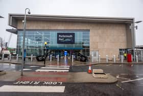 A general view of the Portsmouth International Port on December 21, 2020. (Photo by Andrew Hasson/Getty Images)