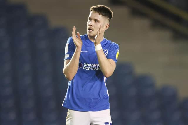 Gaffer for a day Wayne Harris, 45, from Fareham wants George Hirst to stay at Pompey for next season.