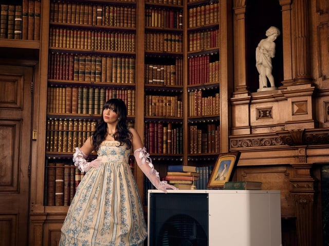 Daisy Lowe at Muncaster Castle
