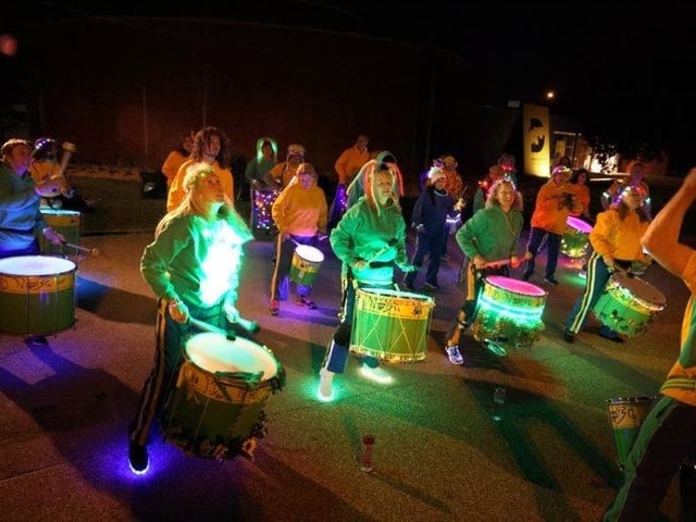 Glow Walk Southsea on March 18, 2022