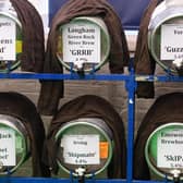 Some of the beers available at a previous Emsworth Beer Festival. Picture: Keith Woodland