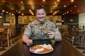 Serving Armed Forces personnel  and veterans can tuck into a free breakfast this Sunday.