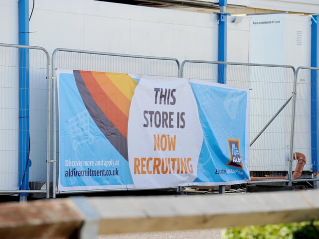 Aldi in development at The Pompey Centre retail park in Portsmouth. 

Picture: Sarah Standing