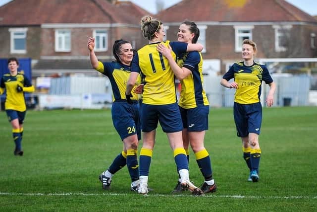 Moneyfields Women are preparing for their debut season in the fourth tier of the English women's game. Picture: Dave Bodymore