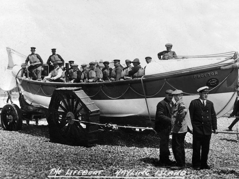 The Hayling Island lifeboat Proctor possibly taken during the First World War.Picture: costen.co.uk