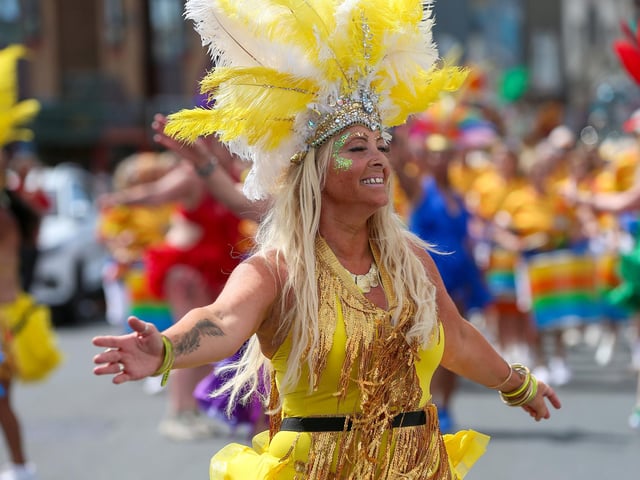 Ports Fest mardi gras parade, Albert Road, Southsea
Picture: Chris Moorhouse (290624-274)