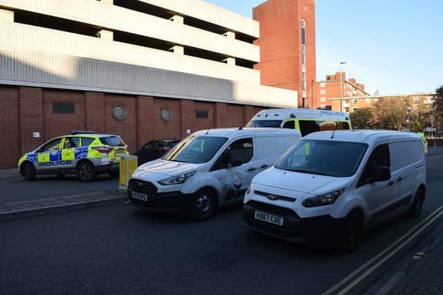 Police in Buckingham Street