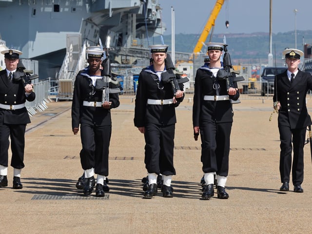 HMS St Albans has been back at sea since March this year, but has now been officially put back into the fleet.