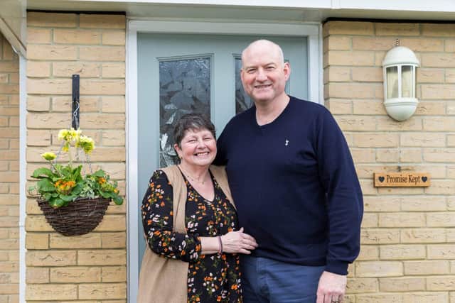 Andrea and Peter Rowland, who purchased their home through Your Home