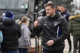 Pompey head coach John Mousinho