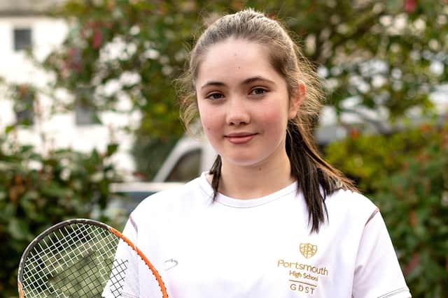 Abbie Pearce, a Year 10 pupil at Portsmouth High School.