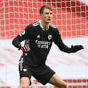 Pompey-linked goalkeeper Matt Macey    Picture: David Price/Arsenal FC via Getty Images