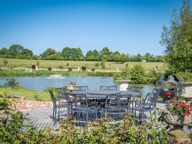 The property listing says: "Highbrook Hall is a striking Grade II listed period property, on a monastic site, with the original Hall dating back to the 14th Century.
The central entrance hall, with its high ceilings, leads to each of the principal reception rooms, which serve as excellent entertaining and formal rooms."