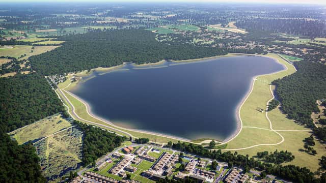 This is what Havant Thicket Reservoir could look like