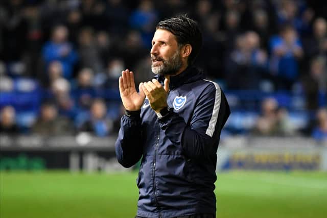 Gaffer for a Day, Jay Simister, branded Pompey's performance against Ipswich as 'diabolical'. Picture: Graham Hunt/ProSportsImages