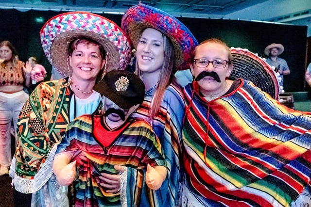 Pictured is: Guests at the Fiesta.
