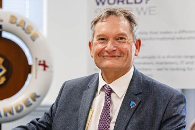 Professor Graham Galbraith, Vice-Chancellor of the University of Portsmouth