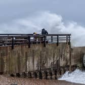 Hayling Island being hit by Storm Ciaran earlier this month. Picture: Habibur Rahman