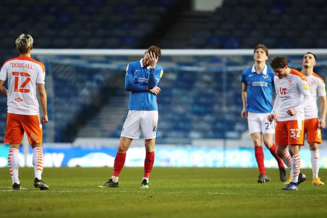 Pompey came up short again against Blackpool