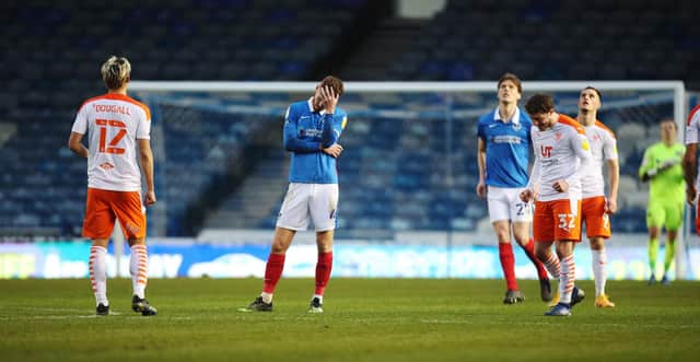 Pompey came up short again against Blackpool